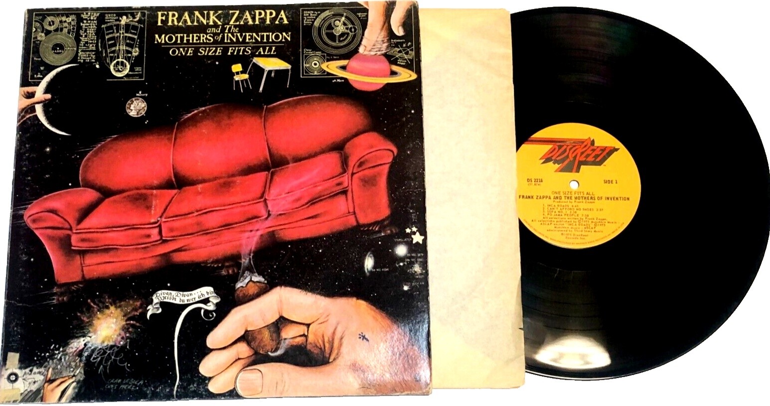 Frank Zappa One Size Fits All | eBay