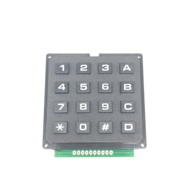 4*4 Matrix Switch Keyboard Keypad Array Module ABS Plastic Keys 4x4 3x4 12 16 Ke