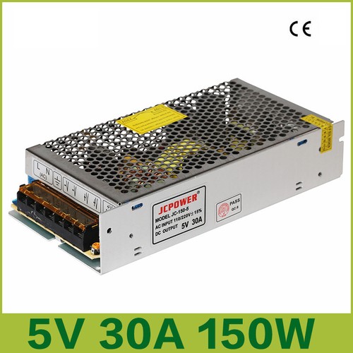 5V/12V/24V DC LED Leisten TRAFO Transformator Treiber Netzteil 1A-60A 10-480Watt - Bild 13 von 25