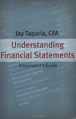 UNDERSTANDING FINANCIAL STATEMENTS: A JOURNALIST'S GUIDE By Taparia Jay Cfa Mint-image