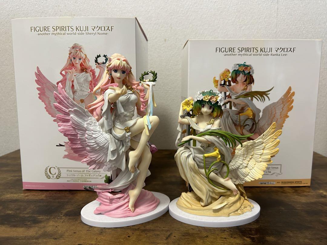 Macross Figure Lot of 2 Sheryl Nome Ranka Lee F SPIRITS KUJI C