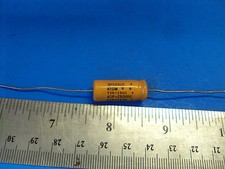 8D 1-PCS TVA-1501 Capacitor Sprague Atom 4UF 250V Tube Amp Made in USA
