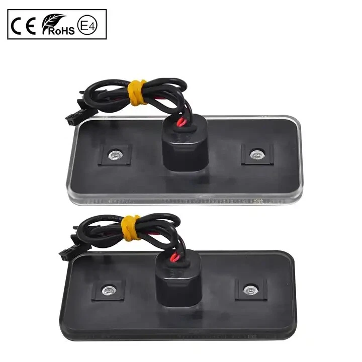 Smoked Tinted Side Marker Lights For 02-14 Mercedes-Benz W463 G500 G550 G-Class — 第 3/4 张图片