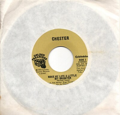 Chester:Make my life a little bit brighter/But maybe the next time:Re-Issue
