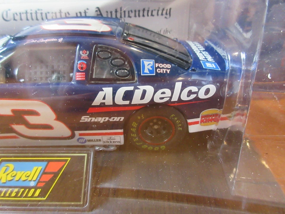 Dale Earnhardt Jr. #3 ACDelco 1:24 Die Cast 1 de 3.500 con certificado de autenticidad Revell Foto 3 de 4