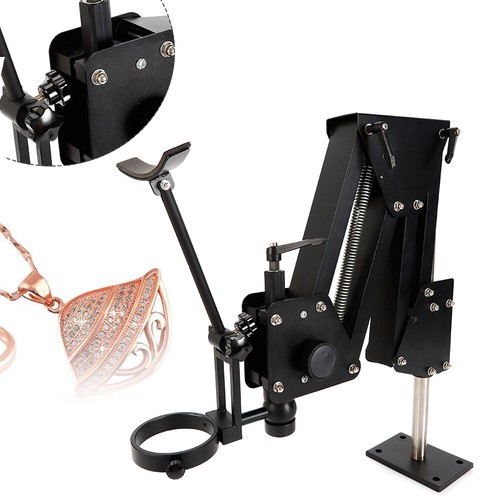 Micro Inlaid Mirror Microscope Stand & Microscope Micro-Setting Jewelry Tool Set - Picture 12 of 32