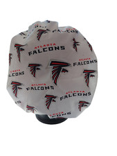 Bouffant surgical scrub hat cap women white atlanta falcons
