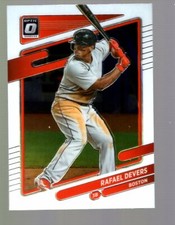 2021 Donruss Optic  #153 Rafael Devers - Boston Red Sox