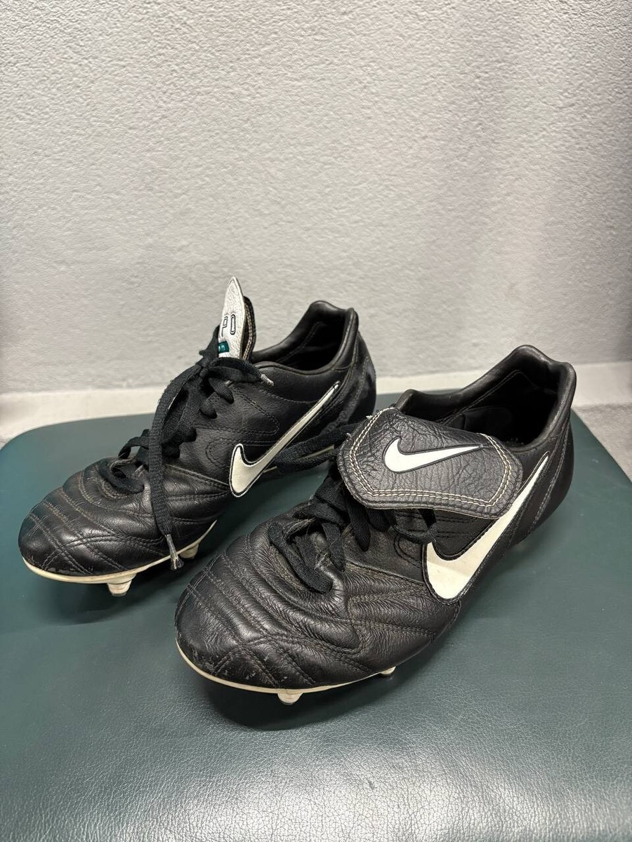 vintage 90s Nike Tiempo 1000 leather soccer boots shoes EU
