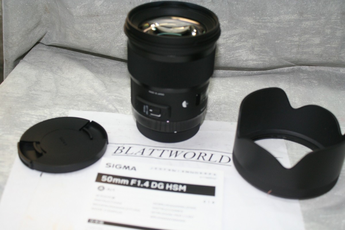 Sigma 50mm F/1.4 DG HSM Art Lens for Nikon for sale online | eBay