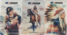 TK 133b Phone Card/Phonecard USA Amerivox Indian Set 2 Chief John Big Tree