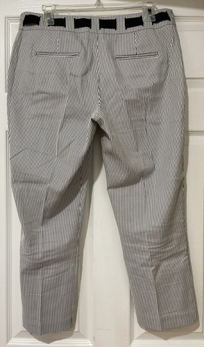 NEW! INC International Concepts Bermuda Croppe Pants Tribal White/Neutral Size 8 - Picture 2 of 7