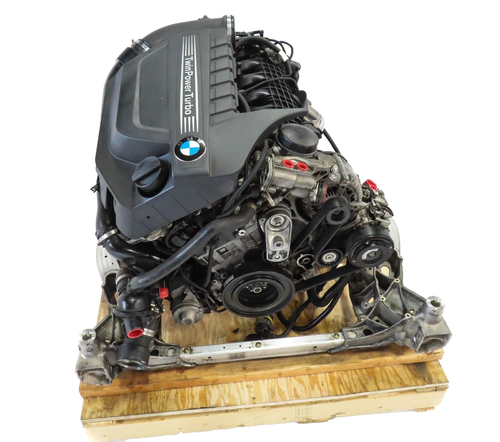 12-19 BMW 535i 640i 740i (F01 F02 F06) RWD 3.0L N55 ENGINE ASSEMBLY ...