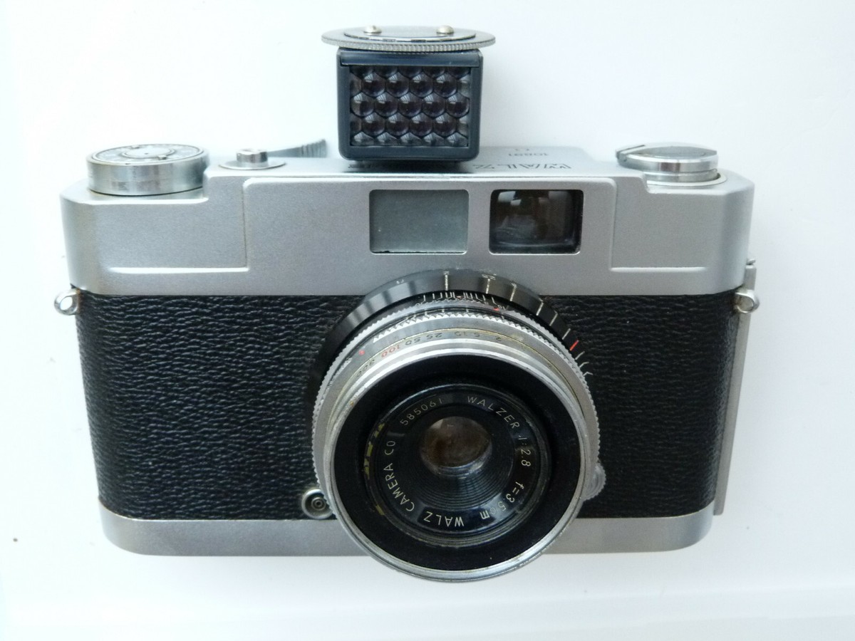 VINTAGE Walz 35mm F. Rangefinder Camera w. Walzer 3.5cm Lens