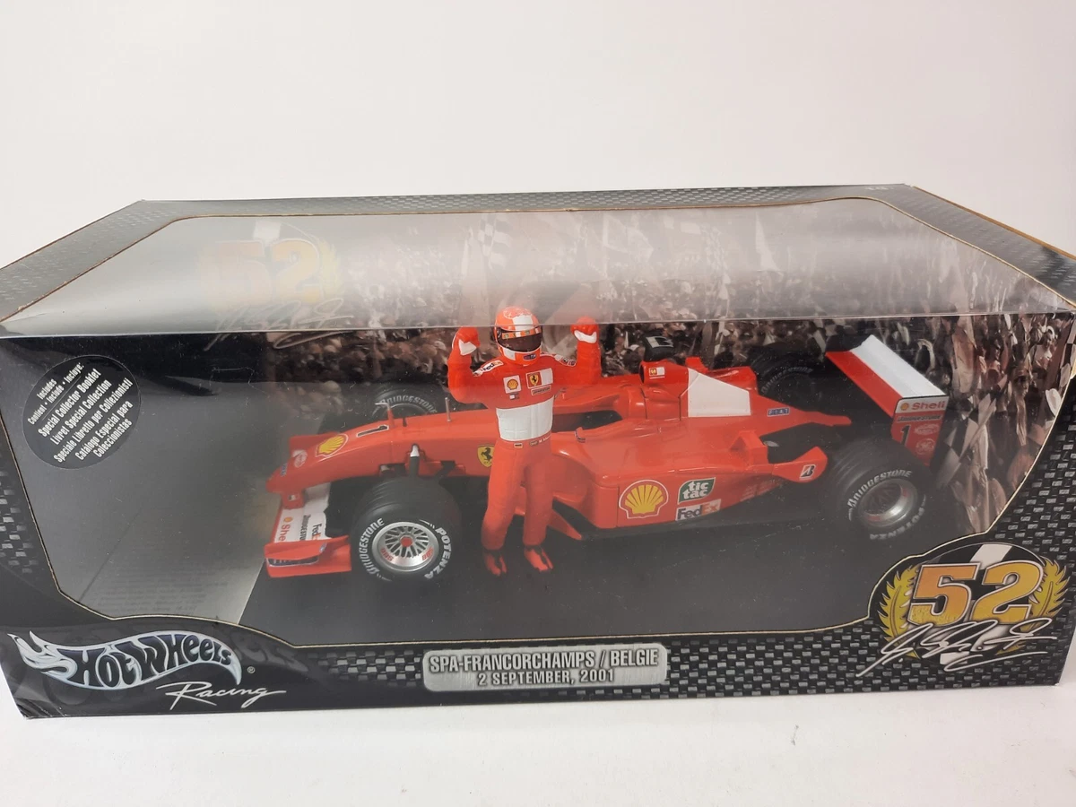 Hot Wheels Michael Schumacher Diecast Racing Cars 2001 Vehicle