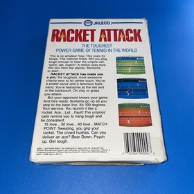 Racket Attack Jaleco NES Box Only MR