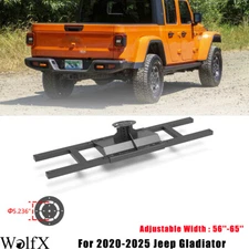 Adjustable Width 56''-65'' Spare Tyre Carrier For 2020-2025 Jeep Gladiator 