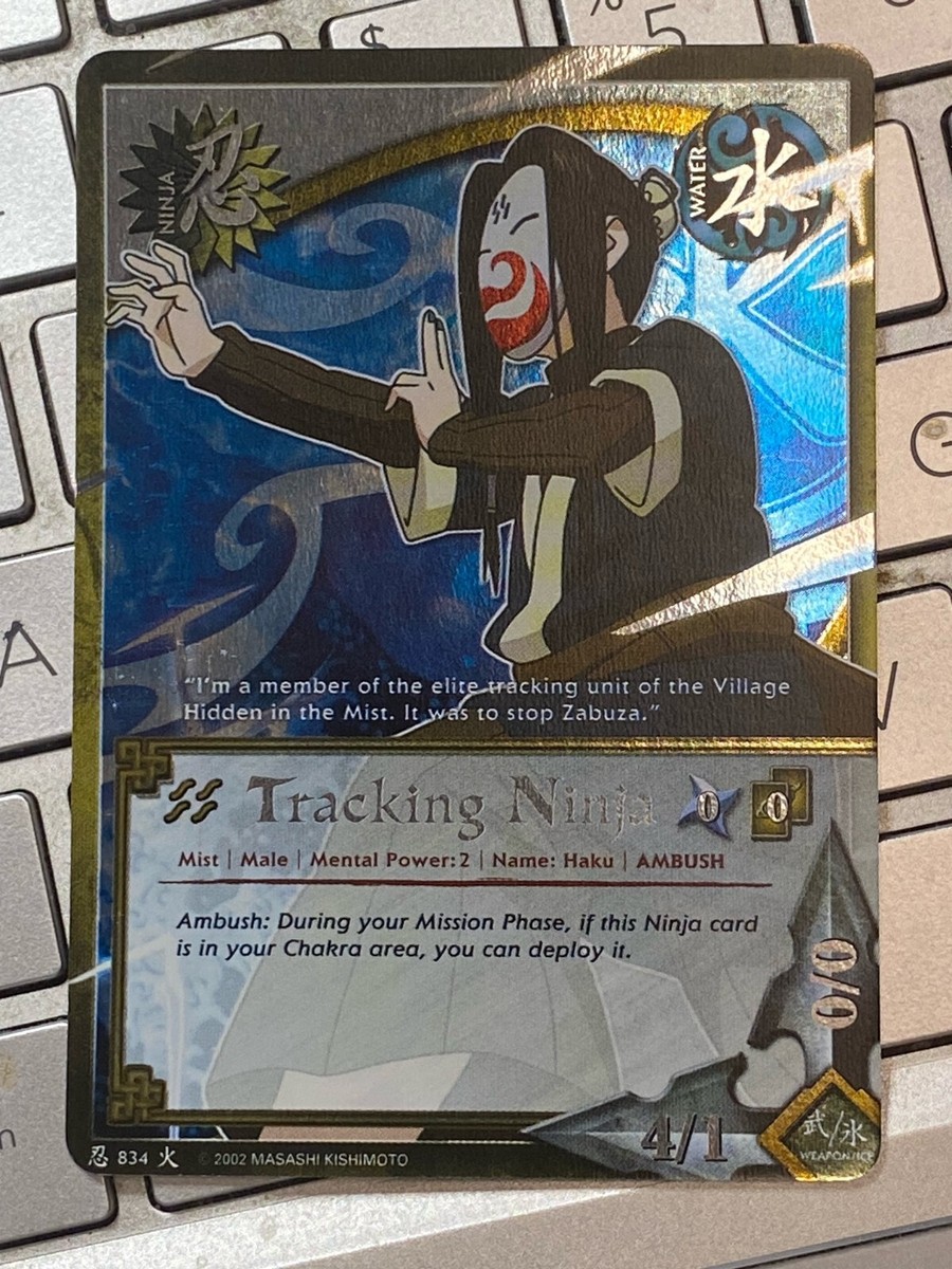 Naruto Tracking Ninja 834 Foil Promo / m/nm condition card | eBay