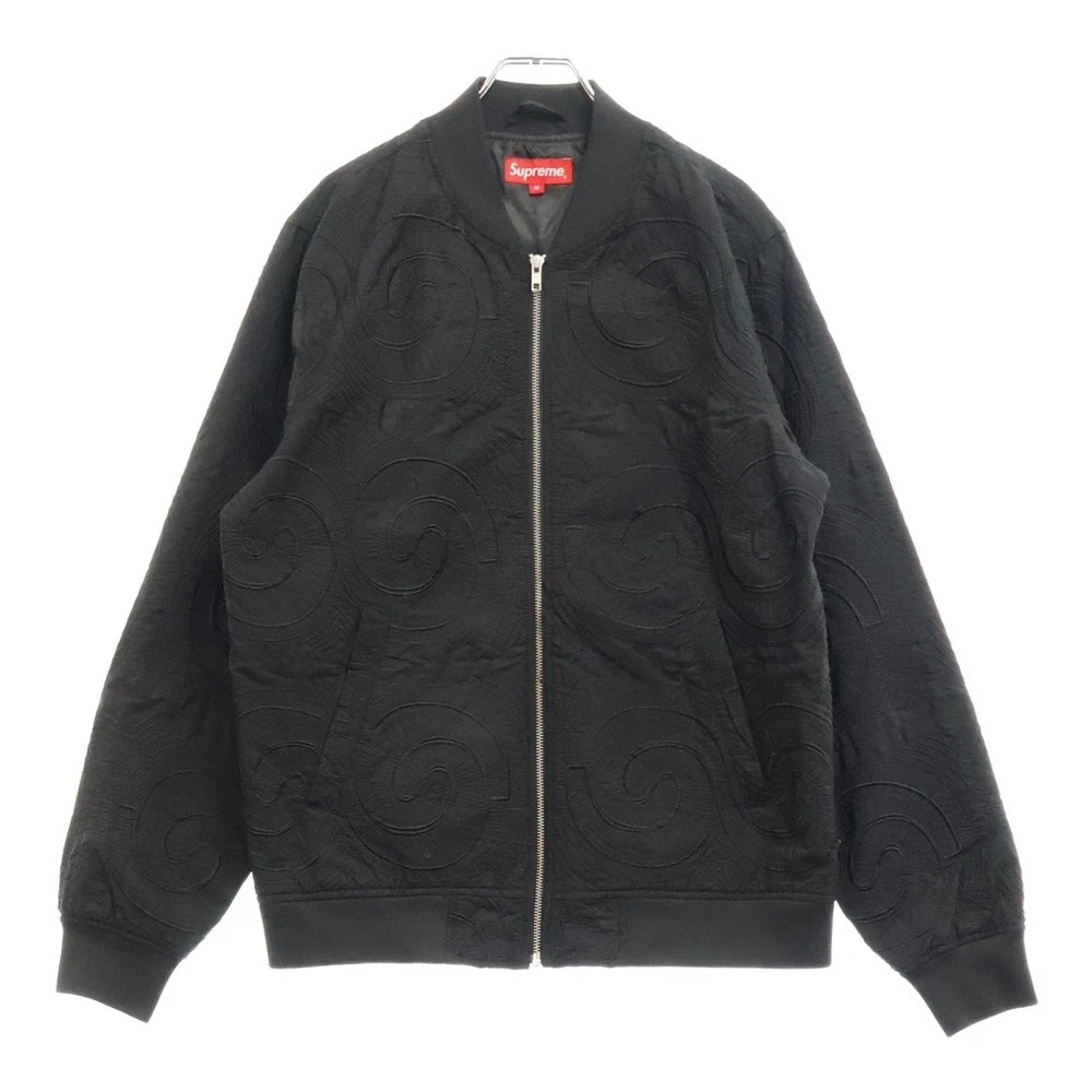 SUPREME 14SS Uptown Veste Total Zip Jacket Noir