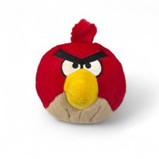 Angry Birds Red Bird Plush 2010 Commonwealth 5" Toy Novelty Stuffed Animal Rovio