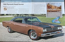 1969 Plymouth Road Runner Hardtop 383 Air Grabber Restoration Color Article 1969 Plymouth Road Runner Hardtop 383 Air Grabber Restoration Color Article