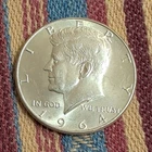 1964 Kennedy Half Dollar 50C 90% Silver Uncirculated