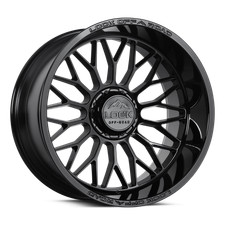 22 Lock Extreme Rampage Gloss Black 22x10 Wheel 6x135 6x5.5 18mm Truck Suv Rim