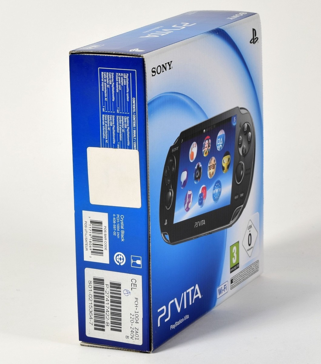 Sony Vita 512MB Spielkonsole - Schwarz (PCH-1004) (9180692) online