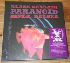 Black Sabbath Paranoid Super Deluxe 5x Vinyl Record LP Box Set 2020 NEW SEALED