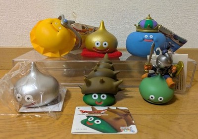 Dragon Quest Sofubi Monster Slime 6 Pack 25th Anniversary Rare Authentic