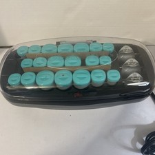 Conair Compact Hot Rollers With Clips Multi Size Teal New No Box