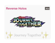 Pokemon TCG- Journey Together- Reverse Holos- NM/M