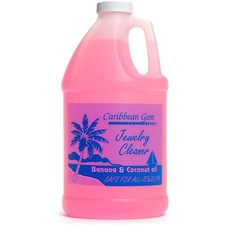 Banana Coconut Oil Jewelry Cleaner 1/2 Gallon Refill - Jewelry Cleaning S...