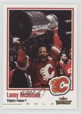 2002-03 Fleer Throwbacks Gold Lanny McDonald #20G HOF 07po