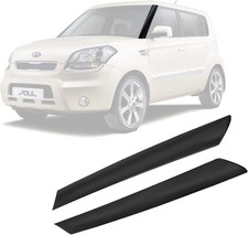 Windshield A-pillar Trim Molding Set Compatible With Kia Soul 2010 2011 2012 20