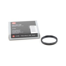LEICA E39 UVA II FILTER BLACK BOX 13030 5591