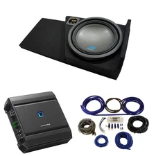 Fits 2014 - 2018 Chevy Silverado Double Cab Alpine S-W12D4 12 Sub Box & SA60M