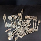 36 Pcs Forks +  Sterling Silver Flatware Set Scrap Or Keep 1264g Gorham