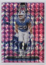 2024 Panini Mosaic Pink Camo Mosaic Prizm Matt Milano #27 0hx6