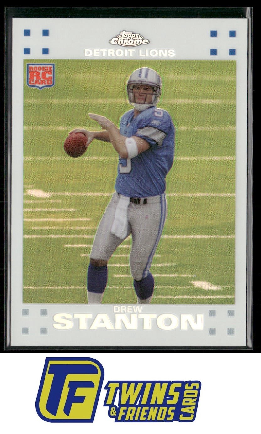 Drew Stanton Topps Chrome #TC168 White Refractor