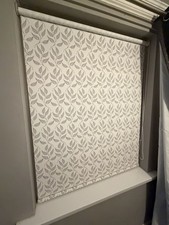 Window Roller Blind - 146cm Long X 116cm Wide Used Working Condition - Free Del