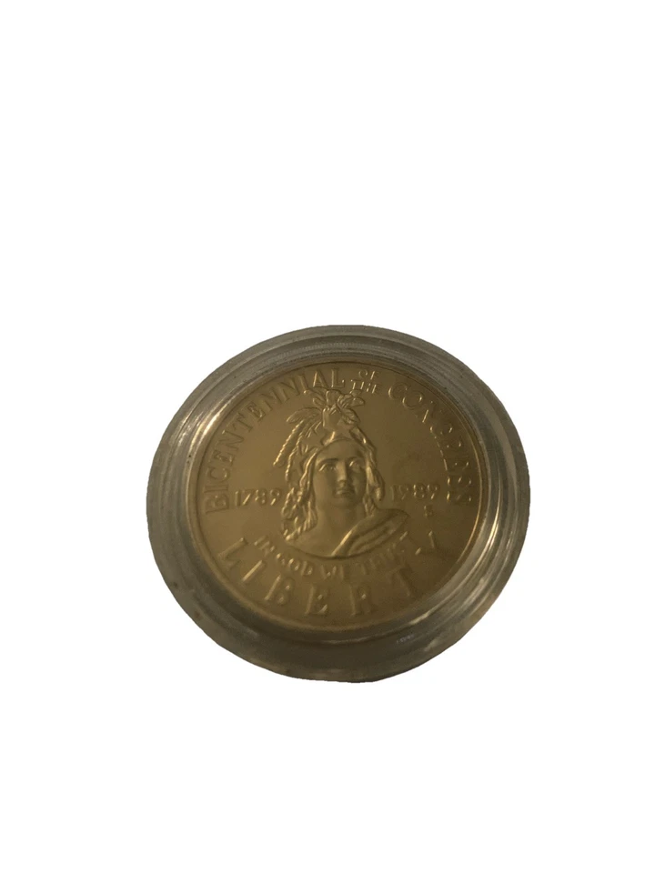 Bicentennial Of The Congress 1789-1989 S Mintmark - Image 2 of 3