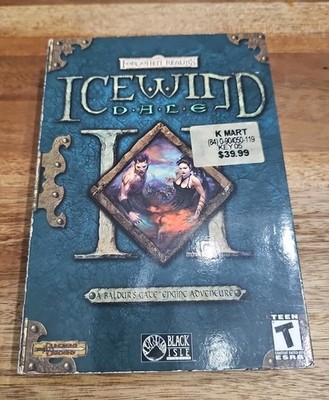 IceWind Dale II (PC CD-ROM) Forgotten Realms Complete W/Map And Manual