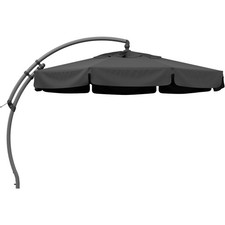 Sun Garden Ampelschirm Easy Sun TOP MODE Ø 350 cm silber / anthrazit Bezug an...