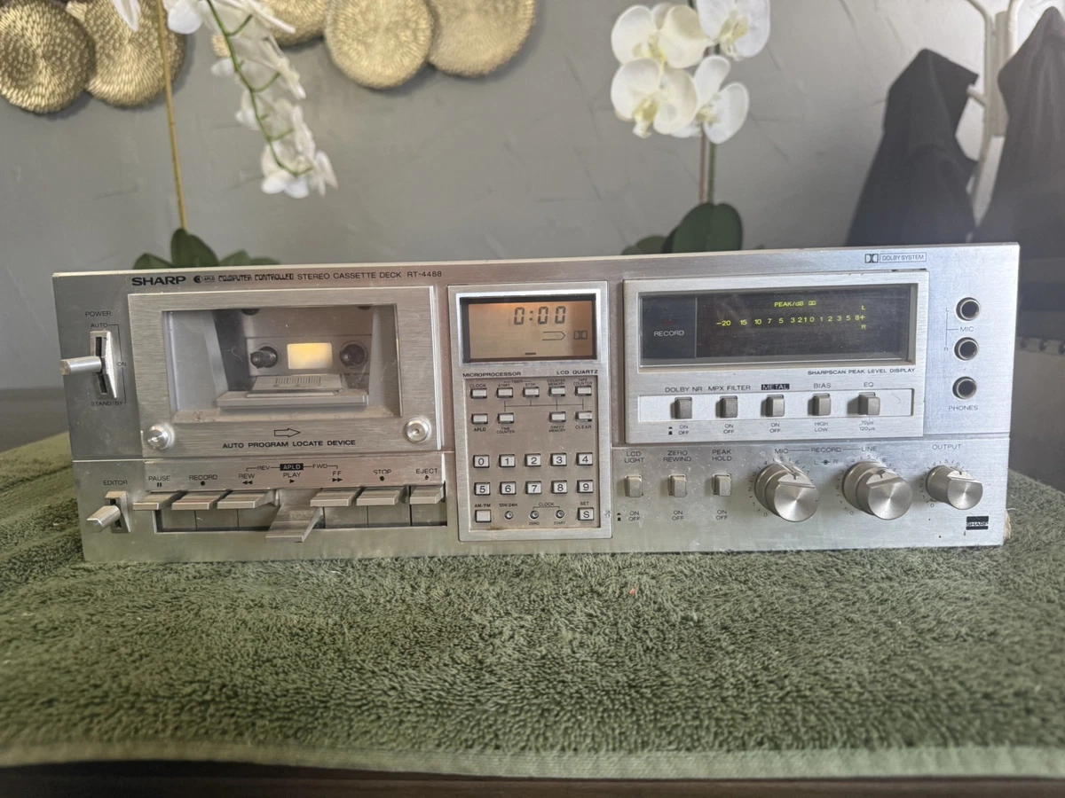 sharp cassette deck products for sale | eBay