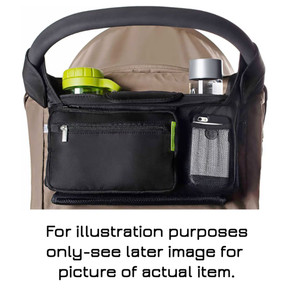 Ethan & Emma Baby Stroller Organizer with Cup Holders