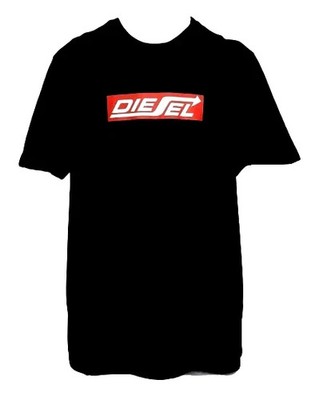 DIESEL Herren T-Shirt '' T-JUST  OFF ''schwarz  Gr. S  (andere Größen auf Anfrage)