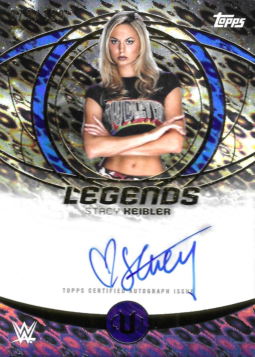 2025 Topps Universe WWE - Legends Autographs Stacy Keibler #LGA