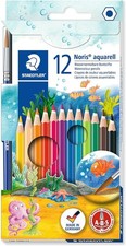 Staedtler Noris Club Water Soluble Colouring Pencils Anti-Break Leads 12 Pack