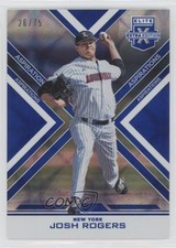 2016 Panini Elite Extra Edition Aspirations Blue 26/75 Josh Rogers #116 1b7